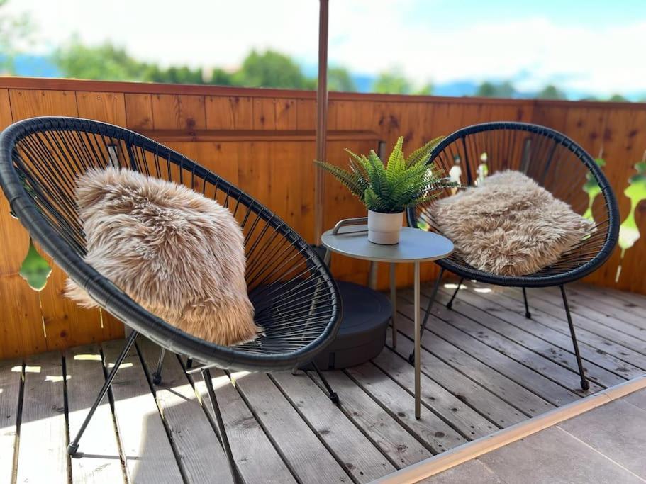 Chalet Am See - Seeblick Bergblick Modern Charmant Neu Сион-Зеебрук Екстериор снимка