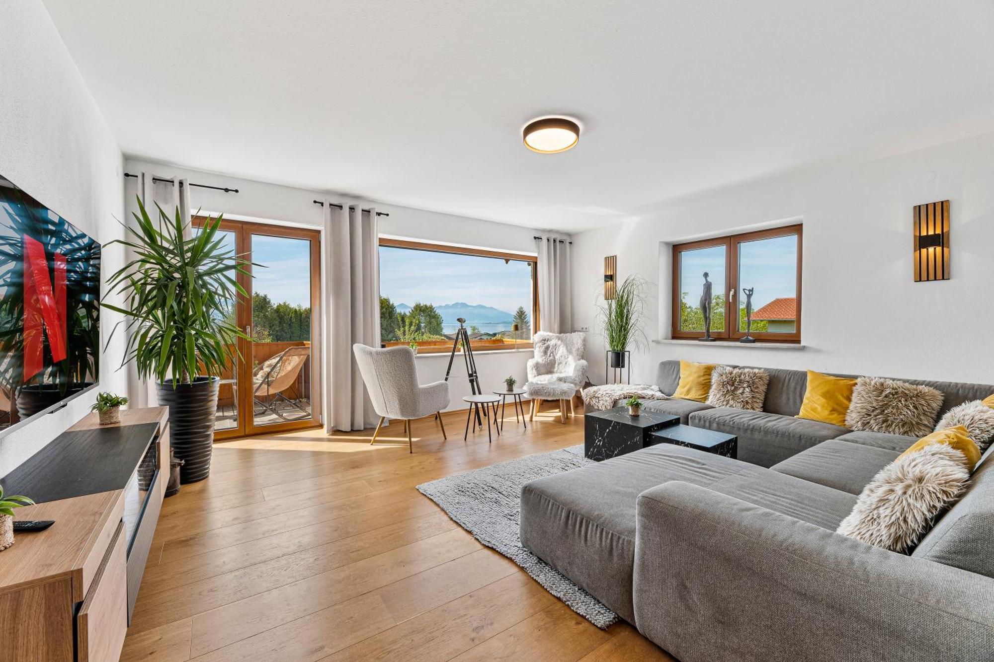 Chalet Am See - Seeblick Bergblick Modern Charmant Neu Сион-Зеебрук Екстериор снимка